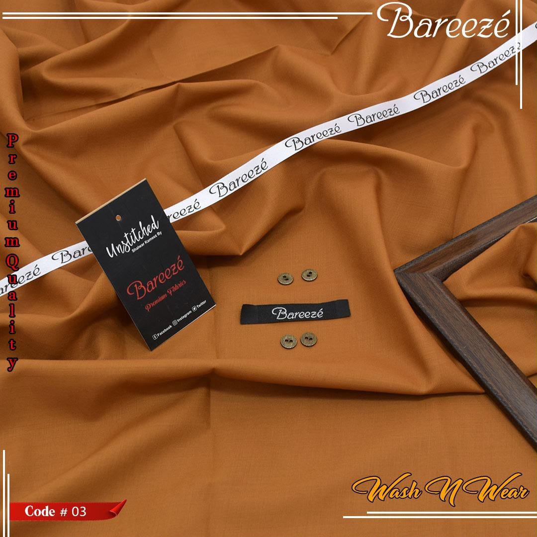 Bareeze Man Microfiber 4-Season Wash & Wear