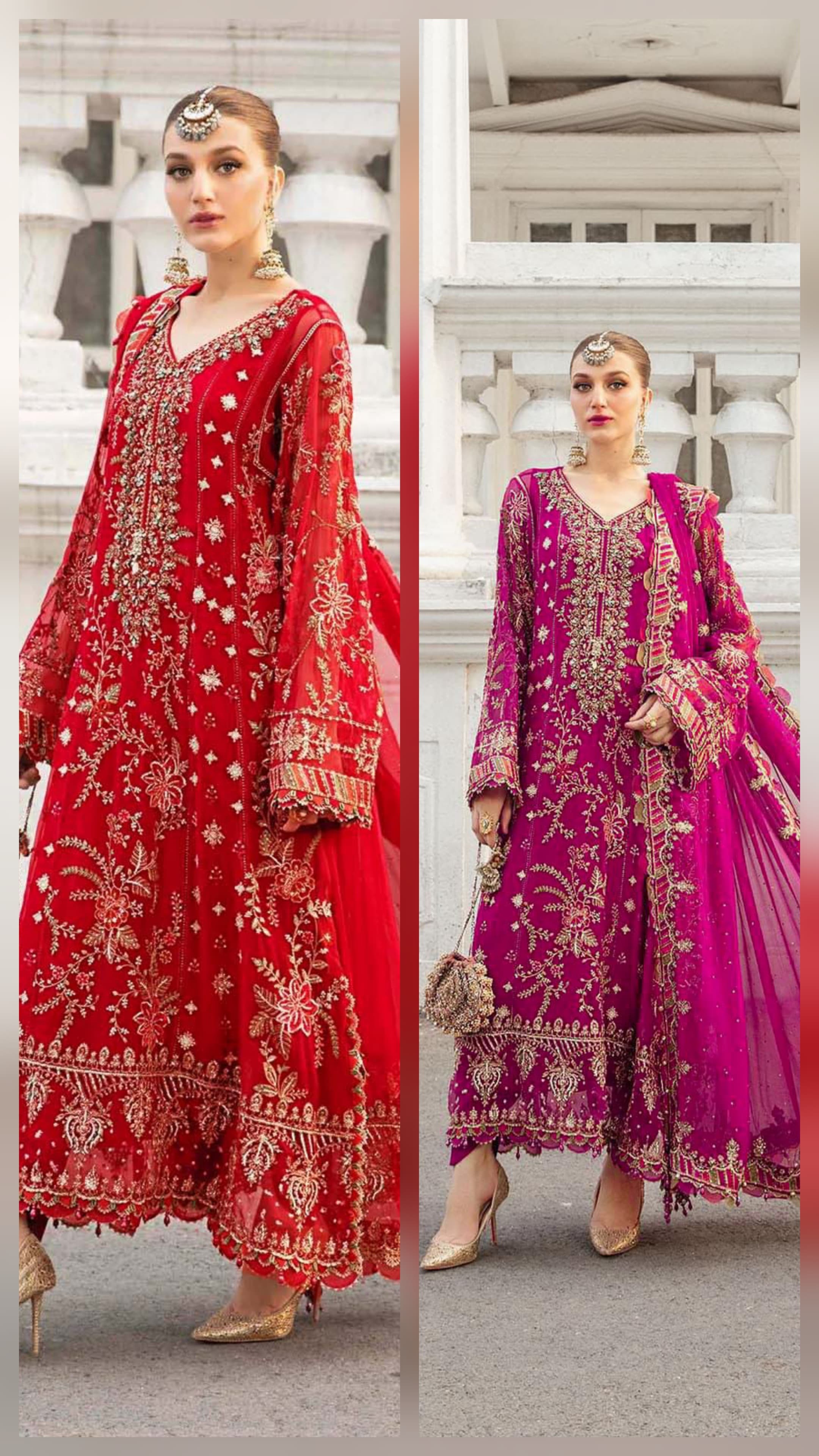 Maria B Premium Chiffon Collection - MBC-1098
