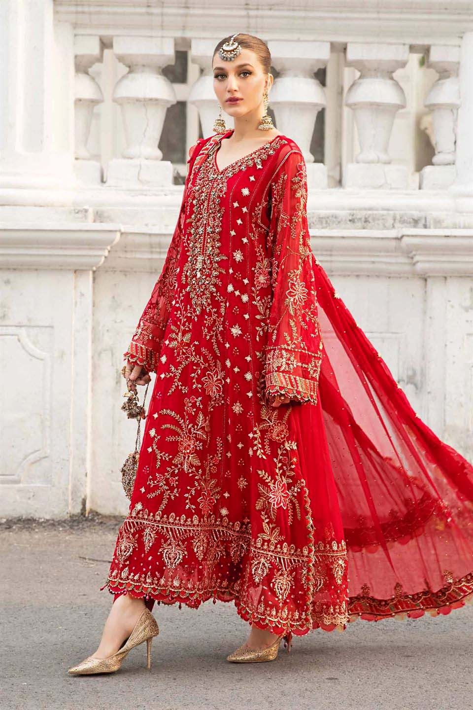 Maria B Premium Chiffon Collection - MBC-1098