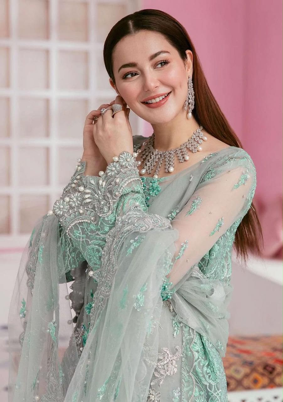 Elaaf Premium Bridal Organza Suit